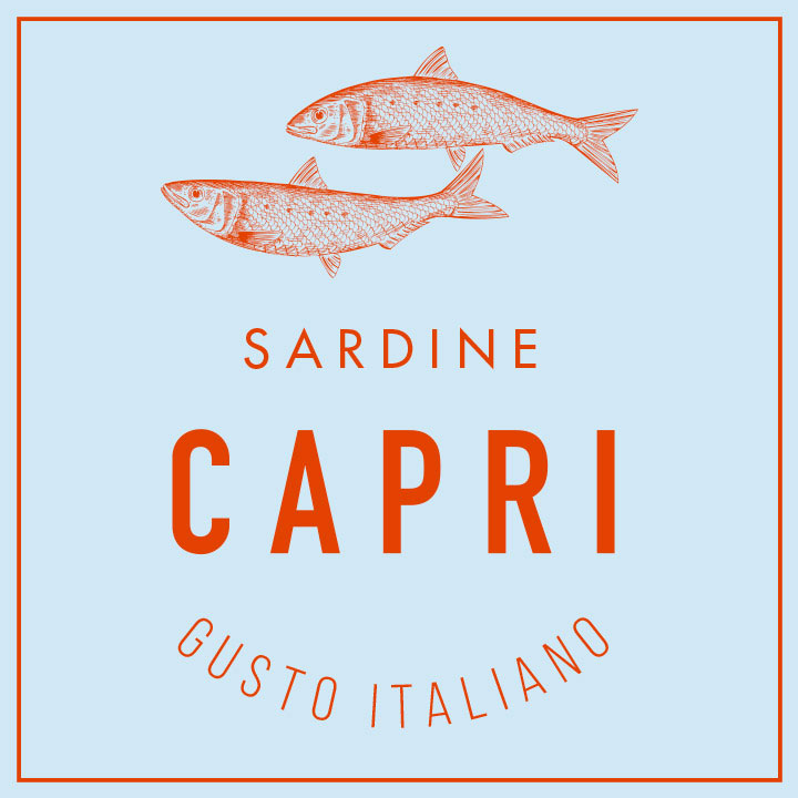 tonno capri logo sardine
