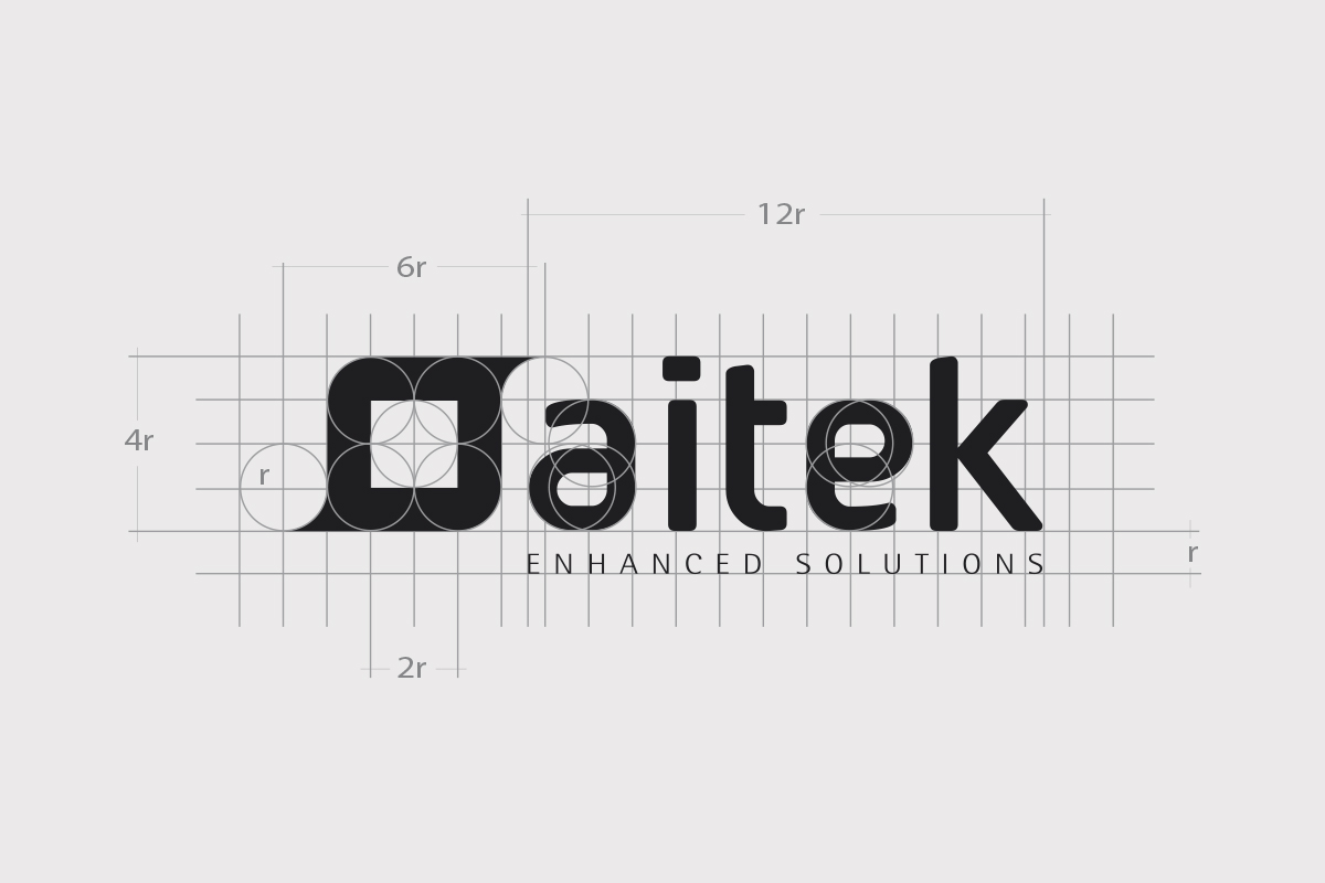 Aitek logo design