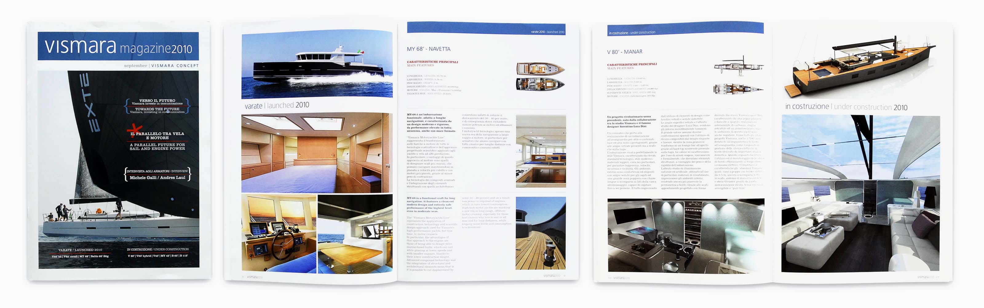 Vismara yacht magazine nautica