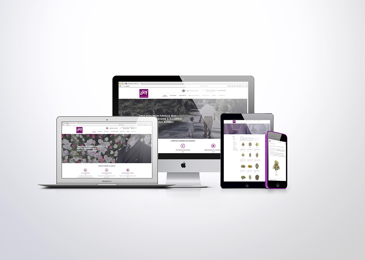 Asef sito web responsive