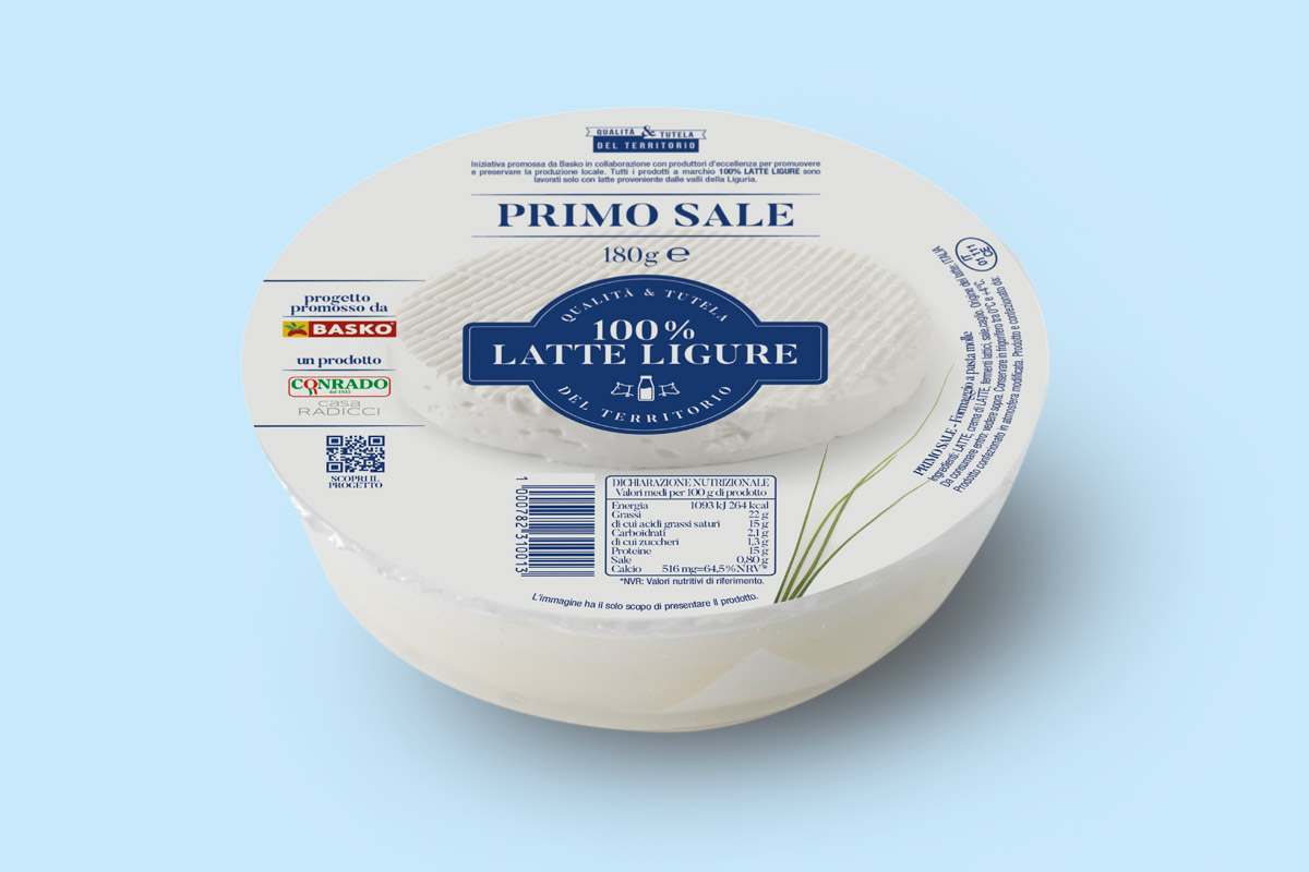 100% latte ligure primo sale