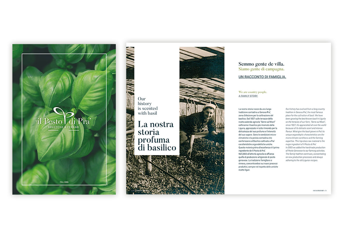 Pesto di Pra' Brochure di Presentazione